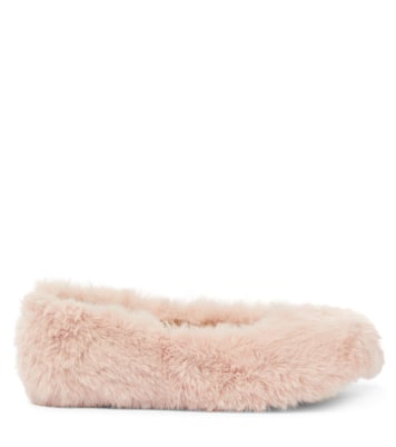 Ballerine in pelliccia sintetica | MM6 Maison Margiela Kids