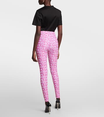 Leggings con logo estampado | Versace