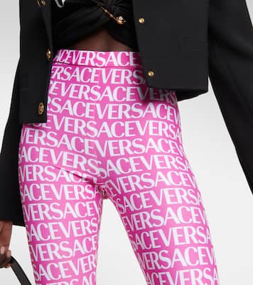 Leggings con logo estampado | Versace