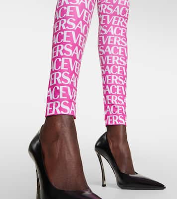 Leggings con logo estampado | Versace