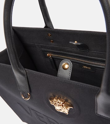 Borsa La Medusa in canvas di cotone | Versace
