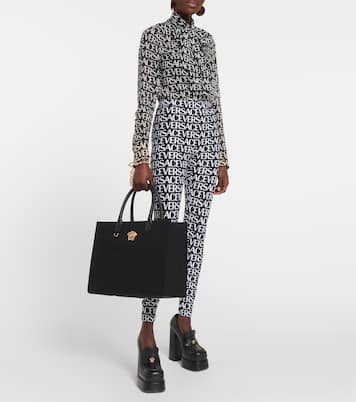Borsa La Medusa in canvas di cotone | Versace