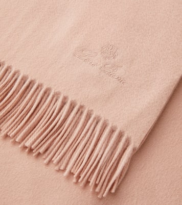 Unito fringed cashmere blanket | Loro Piana