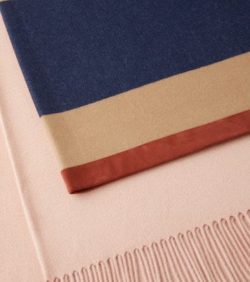 Unito fringed cashmere blanket | Loro Piana