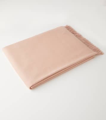 Unito fringed cashmere blanket | Loro Piana