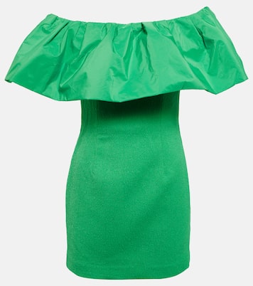 Rumi off-shoulder minidress | Rebecca Vallance