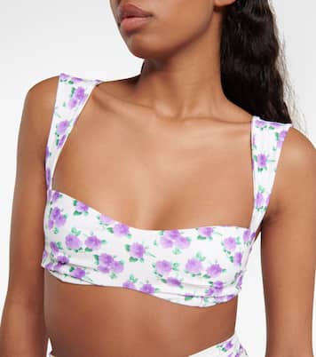 Top de bikini floral | Magda Butrym