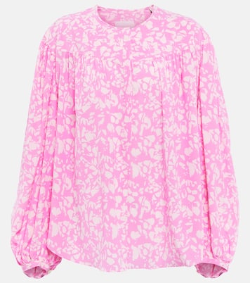 Brunille silk-blend chiffon blouse | Isabel Marant