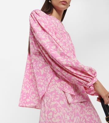 Brunille silk-blend chiffon blouse | Isabel Marant