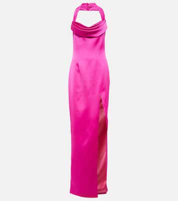 Maxikleid aus Satin | Rasario