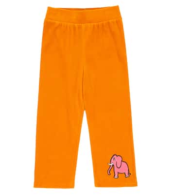 Bestickte Jogginghose aus Frottee | Mini Rodini