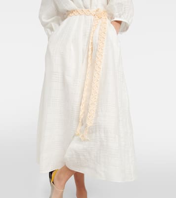 Robe midi en coton | Loro Piana