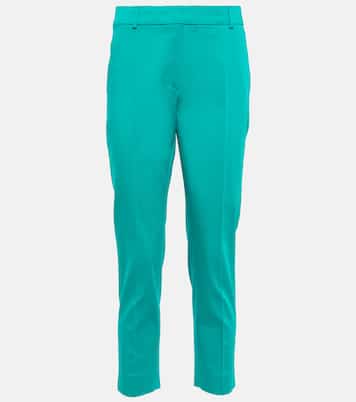 Pantalones ajustados Lince de algodón | Max Mara
