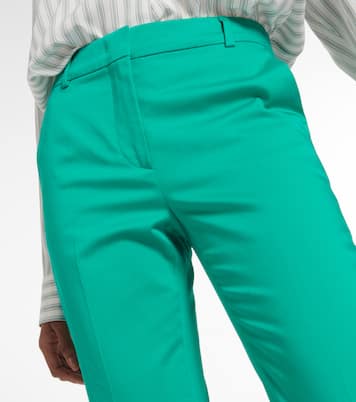 Pantalones ajustados Lince de algodón | Max Mara