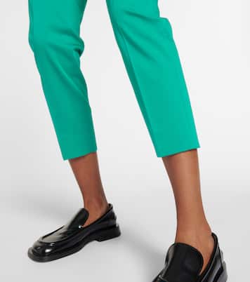 Pantalones ajustados Lince de algodón | Max Mara