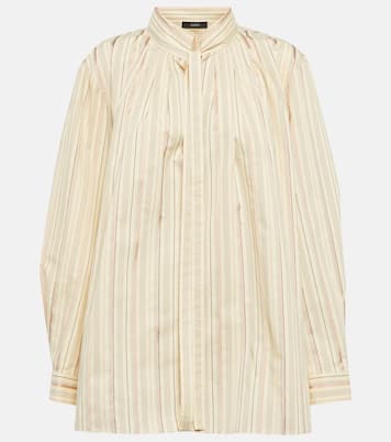 Chemise Orton en coton et soie mélangés | Joseph