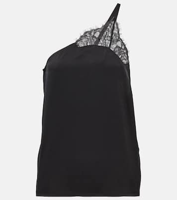 Lace-trimmed satin camisole | JW Anderson