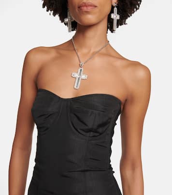 x Kim moiré minidress | Dolce&Gabbana