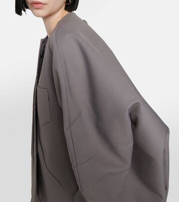 Collarless jacket | Prada