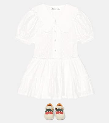 Besticktes Kleid Antonella aus Baumwolle | The New Society