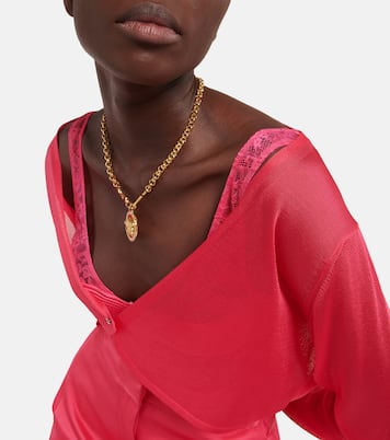 Medusa crop cardigan | Versace