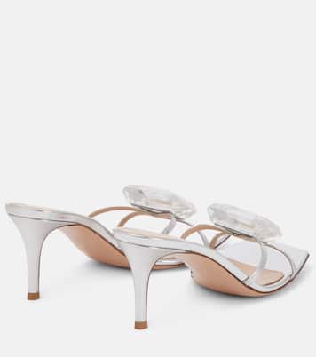 Verzierte Sandalen Jaipur 85 aus Leder | Gianvito Rossi