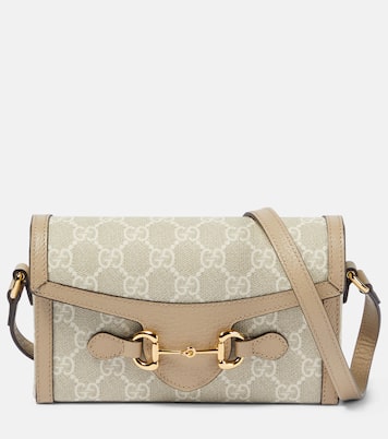 Schultertasche Horsebit 1955 GG Mini aus Canvas | Gucci