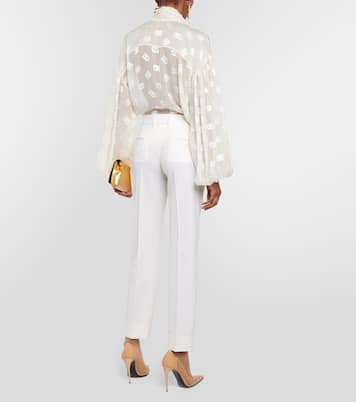 Pantaloni in misto lana a vita bassa | Dolce&Gabbana