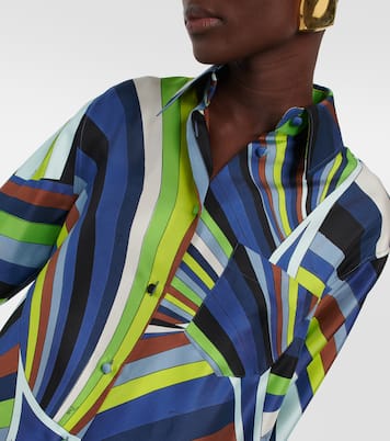 Iride silk twill shirt | Pucci