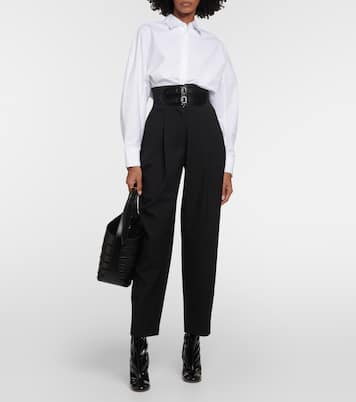 Camicia oversize in cotone | Alaïa