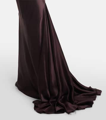 Maxirock aus Satin | Ann Demeulemeester
