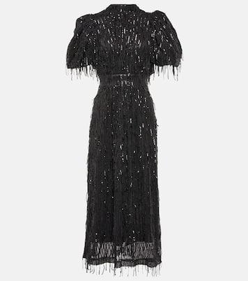 Sequined midi dress | Rotate
