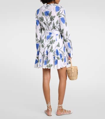 Vestido camisero de algodón floral | Juliet Dunn