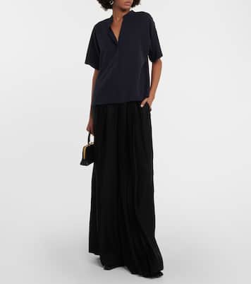 Bluse aus Satin | Vince