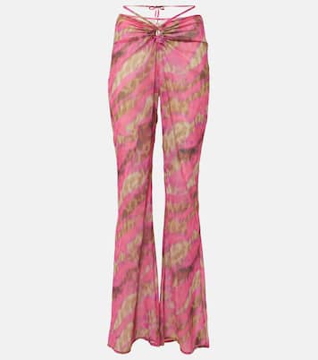 Pantaloni flared Teresa a vita media | Bananhot
