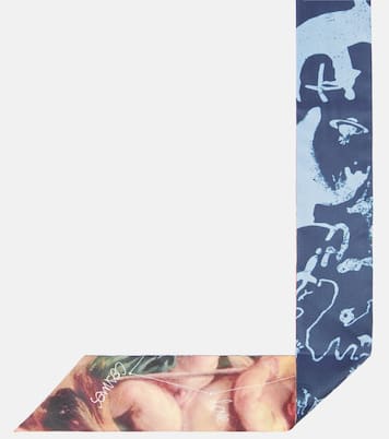 Foulard in twill di seta con stampa | Vivienne Westwood