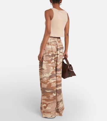 Fega camouflage cotton sweatpants | Acne Studios