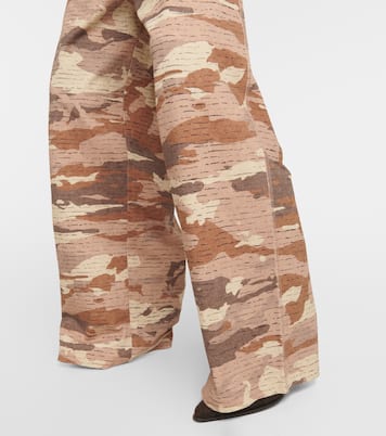 Fega camouflage cotton sweatpants | Acne Studios