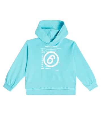 Sudadera con capucha de algodón | MM6 Maison Margiela Kids
