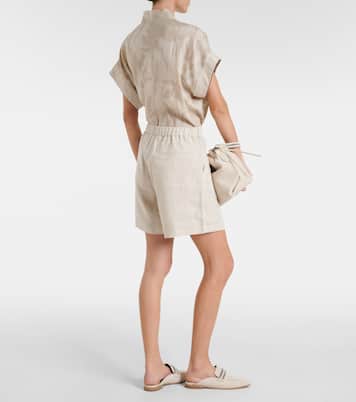 Shorts aus Leinen | Brunello Cucinelli
