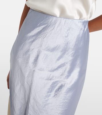 Falda midi Alessio de satén | Max Mara
