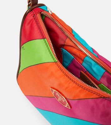 Borsa a spalla Iride Small con pelle | Pucci