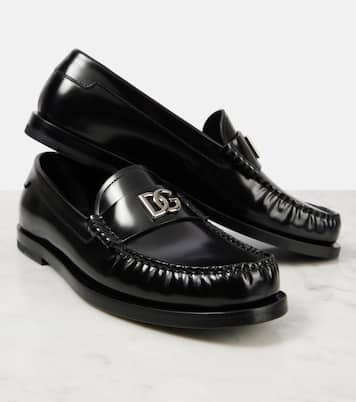 Verzierte Loafers DG aus Leder | Dolce&Gabbana
