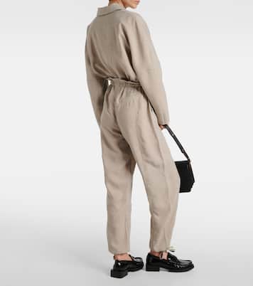 Pantaloni a gamba larga e vita alta | Ganni