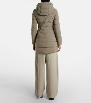 Black Label Clair quilted down coat | Canada Goose