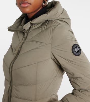 Black Label Clair quilted down coat | Canada Goose