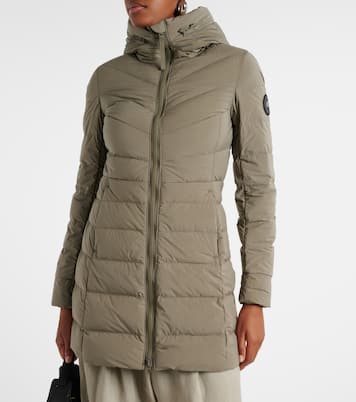 Black Label Clair quilted down coat | Canada Goose