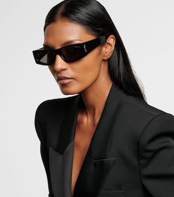 Monogram rectangular sunglasses | Saint Laurent
