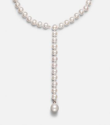 La Belle 14kt gold necklace with pearls | Sophie Bille Brahe