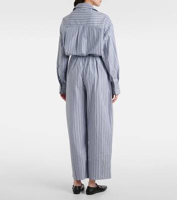 Pantaloni Vieu Relaxed in popeline | Faithfull